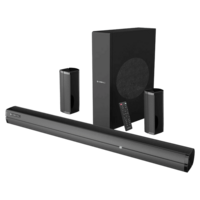ZEBRONIC 7450 Pro 200W Bluetooth Soundbar (Black)