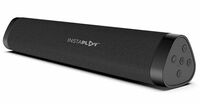 INSTAPLAY STAGE300 Soundbar Speaker (Black) | Bluetooth Speakers | 10W Output/BT5.0/USB/TF Card | C Type Fast Charging | Upto 8 Hours Playback | Powerful Bass Soundbar | Sound Bar for TV & Computer