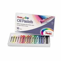 (Price Error)Pentel Arts Oil Pastels, 16 Color Set (PHN-16) 