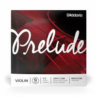D'Addario Prelude Violin Single G String, 1/2 Scale, Medium Tension 
