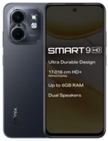 Infinix SMART 9 HD (Metallic Black, 64 GB)  (3 GB RAM) 