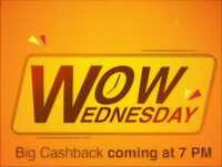 Bhim Wow Wednesday offer : Send Rs.100 and get Flat 20 cashback (7-8PM)