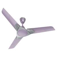 Polycab Aereo Plus Star Rated, 1200mm Ceiling Fan For Home | 100% Copper, High Speed & Air Delivery | Saves Up To 33% Electricity, Rust-Proof Aluminium Blades, 52 Watt | 3 Years WarrantyLilac Silver
