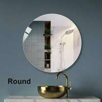 12 inches Round Mirror, Bathroom Mirror, Decorative Mirror (Round Finish : Edge Polished)