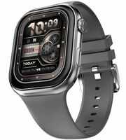 Fire-Boltt Newly Launched Brillia Smart Watch with 51.3mm (2.02 inch) AMOLED Display, Bluetooth Calling, SpO2, Heart Rate Monitoring, 120+ Sports Modes, IP67 Waterproof, Long Battery Life (Dark Grey)