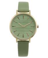French Connection Spring-Summer 2023 Analog Olive Green Dial Women's Watch-FCN00069C