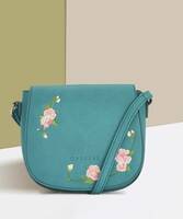 Caprese Blue Women Sling Bag - Mini ELSY SLING MEDIUM TEAL