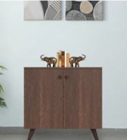 Adonis 2 Door Shoe Cabinet in Wenge Finish