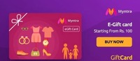 30% Discount on Myntra Shopping Voucher