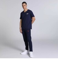 Take a look at this PUMA Solid Men Crew Neck Blue T-Shirt on Flipkart