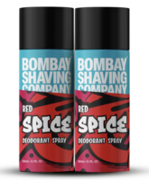 Grocery BOMBAY SHAVING COMPANY Red Spice 150ml x 2 and other items [location specific]
