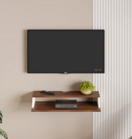 Maisy TV units In Brown Maple & White Colour