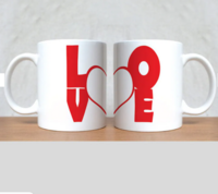 Zain 250ml White (Set of 2) Ceramic Coffee Mug