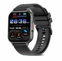 Instamart - Ptron Reflect Classic Smart Watch, 2.01 inches TFT Display, 5 Days Battery Life, Water Resistant, Bluetooth Calling (Black) (location specific)