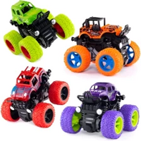 Zenex store Monster truck toys car for kids 4 wheel  monster truck (RED, Pack of: 1) 
