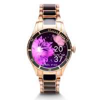Vibez by Lifelong Cacia Women Smartwatch Bluetooth Calling 1.09" HD Display|24x7 Heart Rate, SpO2 Tracking, Sleep Monitor|IP67|8+ Sports Mode|3 Days Battery Backup(VBSWW81, Black)