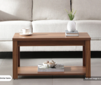 Kosmo Harmony Coffee Table in Natural Teak Finish