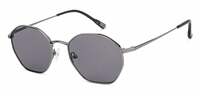 John Jacobs | UV Protection Sunglasses For Men & Women | Full Rim Hexagonal Medium (Size-53) JJ S12472-C1