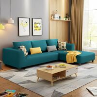 Casaliving Minta RHS 4 Seater L Shape Sofa Set