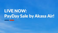 Makemytrip X Akasa Air Pay Day Sale :Domestic flights fares starting @ ₹1,499