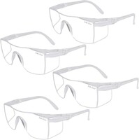 Full cover Safety Goggles, pack of 4.