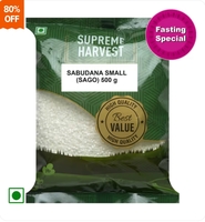 Instamart Supreme Harvest Sabudana Small (Sago) 500g