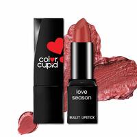 Color Cupid Velvety Intense Color 12-Hour Stay Bullet Lipstick | Infused with Hyaluronic Acid & Jojoba Oil | Transfer proof & Smudge Proof | Love Season | Sunkissed Nude | 4.1g