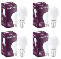 Bajaj Ivora HB LED Lamp 12W CDL B22 | Energy Efficient | Short CIRcuit & Open CIRcuit Protection | EnvIRonmental Friendly | IR, UV Free | LED Bulb For Home | (Pack Of 4) | 1 Yr Warranty