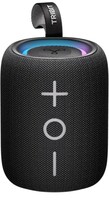  Tribit StormBox Mini 12W 5.4 Bluetooth Wireless Speaker,360°Surround Sound,Built-in XBass,LED Lights,12H Playtime,IPX7 Waterproof,TWS Pairing,Type-C,Portable for Home/Outdoor/Travel Black 