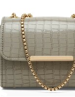 Fargo Leatherette Side Sling Bags For Women's Ladies Croco 