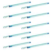 wipro Garnet 20W LED Batten for Living Room & Bedroom | Bright & Energy Efficient Tubelight for Home | Cool Day Light (6500K) with 2000 lumen|4Feet, Pack of 10