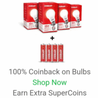 100% Supercoins Back on Lights, Clocks & More