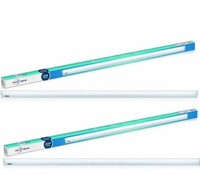  wipro Garnet 20W LED Batten for Living Room & Bedroom | Bright & Energy Efficient Tubelight for Home | Cool Day Light (6500K) with 2000 lumen|4Feet, Pack of 2 