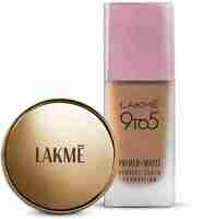 Lakme 9to5 Flawless Matte Complexion Compact + Perfect Cover Foundation [2 items] 