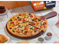 Zomato - Mojo pizza - 2 big size at 277 (no charges for different categories)