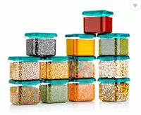 CENTUREUM Plastic Grocery Container - 500 ml  (Pack of 12, Clear)