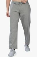 DIVISIVE Men's Relaxed Fit Cotton Linen Trousers