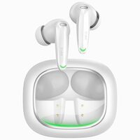 truke New Launch BTG Crystal True Wireless in Ear Buds - White