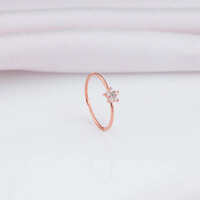 Rose Gold Star Constellation Ring @849