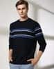 NETPLAY FOR TRENDS SELECT Men Striped Slim Fit Sweatshirt