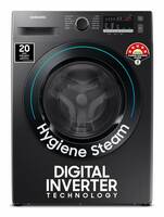 Samsung 9 kg, 5 Star, Hygiene Steam, Digital Inverter, Fully-Automatic Front Load Washing Machine   Apply ₹2000 coupon 