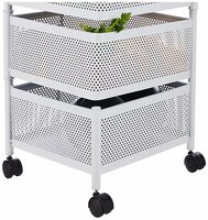 [Lowest] Amazon Brand - Solimo Storage Rack | 5-Layer Revolving Vegetable Kitchen Rack  (Location Specific )