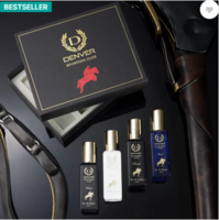 DENVER Sporting Club EDP- SRK's Favorite Luxury Gift Pack- 20ml x 4 Set - 80 ml  (For Men)