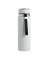 LUCIDO Venice 24 Hour Hot & Cold Double Wall Vacuum Insulated Stainless Steel Water Bottle Flask (White, 800 ml)