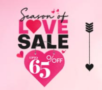 Shyaway Season of Love Sale - Upto 65% off + 2 Panties free + Extra 5% off [mSite / App / Web]