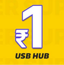 Shopsy ₹1 Deal |  USB light at 2 PM today 