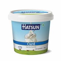 Hatsun curd 1 KG, Good Eggs Omega 3 White Eggs {Location Specific}