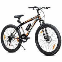 Leader Beast 26T Multispeed (7 Speed) Mountain Bike with Front Suspension & Dual Disc Brake 