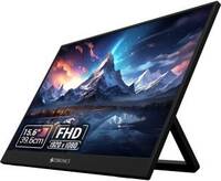 ZEBRONICS 39.62 cm (15.6 inch) Full HD IPS Panel, Built-in Speakers Portable Monitor Zeb-Pixigo A16 Zeb-KPM 2