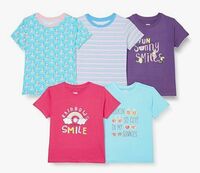 MINITATU Girl's Regular Fit T-Shirt
